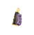 Pingente Geodo Natural  Ametista Extra - Folheado a Ouro - Imagem 1
