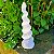 Torre Selenita Branca Espiral - 15cm - Imagem 1