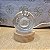 Luminária Bola de Cristal Urano - 6cm - Base Madeira - Imagem 2
