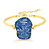 Pulseira Bracelete Fragmentos Forma Livre- Folheado a Ouro - Imagem 2