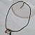 Choker Quartzo Rosa, Madrepérola e Ágata Azul - Prata Envelhecida - Imagem 1