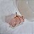 Pingente Boho Quartzo Rosa - Folheado a Ouro - Imagem 1