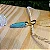 Colar Dente de Sabre Turquesa - Imagem 1