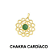 Pingente Chakras - Cardíaco - Folheado a Ouro - Imagem 1