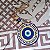 Móbile Olho Grego Porcelana 7cm - Imagem 1