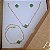 Conjunto Brinco, Colar e Pulseira Trevo Quartzo Verde - Folheado a Ouro - Imagem 2
