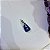 Pingente Lapis Lazuli Rolado - Ródio Branco - Imagem 2
