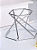 Suporte para Esfera Espiral - Prata - Imagem 3