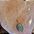 Colar Oval Facetado Angelita Folheado a Ouro - Imagem 3