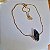 Pulseira Gravata Pedras Brutas - Folheados a Ouro - Imagem 4