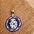 Móbile Olho Grego Porcelana 7cm - Mão Hamsa Olhos - Imagem 1