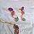 Conjunto Gotas Fragmentos - Folheado a Ouro - Imagem 3