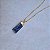 Colar Gravata Cristal Bruto - Folheado a Ouro - Imagem 3