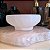 Bowl Selenita Branca 10cm com Base - Imagem 1