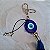 Chaveiro Olho Grego Murano - Com Franja - Imagem 2