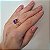 Anel Gota Ametista - Folheado a Ouro - Imagem 3