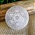 Placa de Selenita Redonda Cubo Metatron - 8cm - Imagem 2