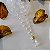 Colar Cristal de Quartzo Bruto - Folheado a Ouro - Imagem 1