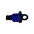Conector Final  Com Anel Azul Netafim 100 unidades - Imagem 2