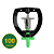 Microaspersor Bailarina Verde 53L/H 100 Unid - RSB - Imagem 1