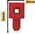 Micro Spray Jet Vermelho 47L - 100 Unid - RSB - Imagem 5