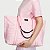 Victoria's Secret - Bolsa Tote Grande Rosa e Branco - Imagem 2