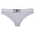 Victoria's Secret - Calcinha Algodão Cinza Com Logo Brilhante Tamanho M - Imagem 1