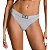 Victoria's Secret - Calcinha Algodão Cinza Com Logo Brilhante Tamanho M - Imagem 2