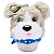 Bath & Body Works - Capinha Chaveiro Porta Álcool Gel Bandana Dog Pom - Imagem 1