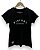 Camisa Baby Look Preta VIDIGAL RJ BRASIL - Imagem 1