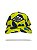Boné amarelo floral VIDIGAL losango - Imagem 1