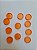 Disco para Caderno Inteligente 23mm - pct com 8 unid - laranja - Imagem 3