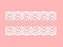 DTF UV - RENDA 27 X 14 CM - Imagem 1