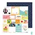 BLOCO TEMPO DE ESCOLA 12 FOLHAS - JUJU SCRAPBOOK - Imagem 6