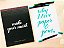 Caderno sem Pauta para Caligrafia Kelly Creates - Blank Pad - Imagem 1