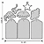 FACA DE CORTE - 3 TAGS DECORATIVAS - Imagem 1
