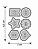 FACA DE CORTE - 6 FACAS - Imagem 1