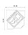 FACA DE CORTE - ENVELOPE CARTA - Imagem 1