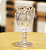 TAÇA DE VIDRO DIAMOND COM FIO DE OURO 325ML - LYOR - Imagem 3