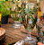TAÇA CRISTAL DE CHUMBO PALM TREE HANDPAINT 450ml - WOLFF - Imagem 1