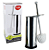 ESCOVA SANITÁRIA COM BASE EM AÇO INOX - CLINK - Imagem 2