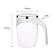 CANECA MIXER DE AÇO INOX COM TAMPA BRANCA - LYOR - Imagem 4