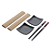 KIT PARA SUSHI COM 6 PEÇAS SENDAI - LYOR - Imagem 3
