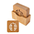 KIT 6 PORTA COPOS DE BAMBU COM SUPORTE ORGANIZADOR - CLINK - Imagem 4