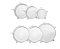 KIT 6 TAMPAS VEDA TUDO DE SILICONE LAVÁVEL - WELLMIX - Imagem 4