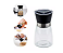 MOEDOR DE TEMPEROS TRANSPARENTE COM TAMPA PRETA 170ml - LYOR - Imagem 2
