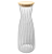 GARRAFA DE VIDRO COM TAMPA DE BAMBU CLASSIC 1L - WOLFF - Imagem 2