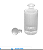 GARRAFA PARA WHISKY DE CRISTAL LINES 800ML - WOLFF - Imagem 2