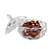 POTICHE DE CRISTAL DE CHUMBO REDONDO DELI DIAMOND - LYOR - Imagem 4