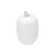 POTE DE PORCELANA COM TAMPA BIRDS BRANCO 8x6x11cm - WOLFF - Imagem 2